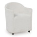 Radkin - Dining Upholstered Arm Chair (Set of 2) - Off White
