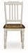 Wirloni - Dining Room Side Chair (Set of 2) - Antique White / Brown
