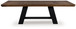 Greddinton - Dining Extension Table - Brown / Black