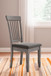 Shullden - 5 Pc. - Drop Leaf Table, 4 Side Chairs - Gray