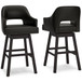 Tallenger - Upholstered Swivel Barstool (Set of 2)