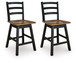 Wildenauer - Swivel Stool (Set of 2)