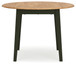 Gesthaven - Round Dining Room Drop Leaf Table Set