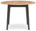 Gesthaven - Round Dining Room Drop Leaf Table Set