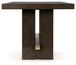 Burkhaus - Rectangular Counter Table Set