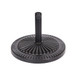 Resin Umbrella Base - Black Rock