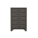 5 Drawer Dresser - Gray / Brown
