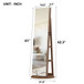 Swivel Jewelry Cabinet With Full Length Mirror