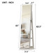 Swivel Jewelry Cabinet With Full Length Mirror