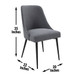 Colfax - Side Chair (Set of 2) - Charcoal