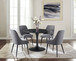 Colfax - Dining Set With Black Table