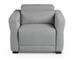 Isla - Dual Power Recliner - Dark Gray