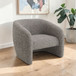 Livia - Accent Chair - Brown / Gray