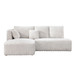 Manya - Sectional Sofa - Ivory