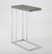 Lucia - Chairside End Table - Gray Top