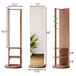 3 In 1 Multifunctional Full Length Clothing Mirror
