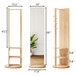 3 In 1 Multifunctional Full Length Clothing Mirror