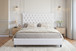 Colton Queen Luxury Linen Upholstered Platform Bed