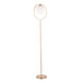 Moon - Contemporary Floor Lamp - Gold / Frosted