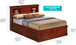 Traditional Style Bookcase Storage Bed