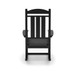 Traditional Porch Rocker Classic HDPE Poly Lumber For Porch, Patio, And Garden Comfort