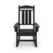 Traditional Porch Rocker Classic HDPE Poly Lumber For Porch, Patio, And Garden Comfort