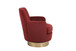 Teddy Swivel Barrel Chair, Swivel Accent Chairs Armchair For Living Room