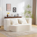 Modern Floor Sofa With 4 Pillows