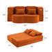 Modern Floor Sofa With 4 Pillows