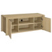 Laurelton 3-piece Entertainment Center TV Stand Light Oak