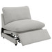 Collins Modular Power Armless Recliner Grey