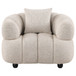 Whitney Contemporary Channel Tufted Boucle Upholstered Accent Chair