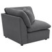Hobson Upholstered Corner Charcoal