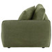 Elysia Chenille Upholstered Modular RAF Chair Green