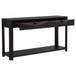Marcelo Sofa Console Table with 2 Drawers and Shelf Coffee