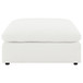 Raleigh Boucle Upholstered Ottoman Ivory