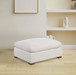 Lakeview Rectangular Upholstered Ottoman Ivory