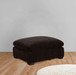 Lakeview Rectangular Upholstered Ottoman Dark Chocolate
