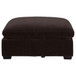 Lakeview Rectangular Upholstered Ottoman Dark Chocolate