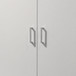 Alara - Height Simplistic Double Door Storage Cabinet - White
