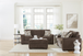 Nutmeg Sofa and Loveseat Set 198 by Happy Homes