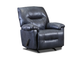 Crow Twilight Recliner in Leather 9350 by Happy Homes