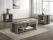 Rangley Gray Cocktail Table Set B6830-CE-SET by Crown Mark