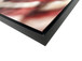 Diamond Stitching Canvas In Frame - Black / Red