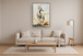 Ivory Galloping Hand-Embellished Canvas In Frame - Ivory / Beige