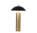 Aurora Column On/Off Touch, USB Charging, Metal & Crystal Table Lamp (Set of 2) - Soft Gold / Matte Black