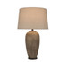 Earthen Elegance Ceramic & Metal Table Lamp (Set of 2) - Earthen / Oil Bronze