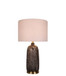 Midnight Weave Art Glass & Metal Table Lamp (Set of 2) - Midnight Weave Art Glass