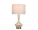 Crystal Shell Capiz Shell & Metal Table Lamp (Set of 2) - White Shell / Soft Gold