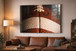 Gridiron Detail Tempered Glass - Red / White
